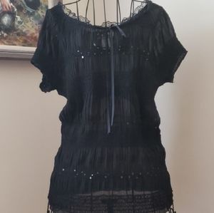 Superline Sheer Blouse